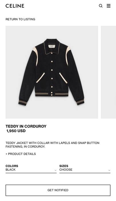 Teddy 'blouson' in corduroy with satin shoulders yokes 